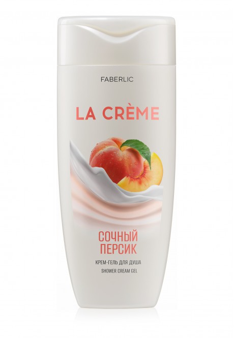 Крем-гель для душа «Сочный персик» La Crème