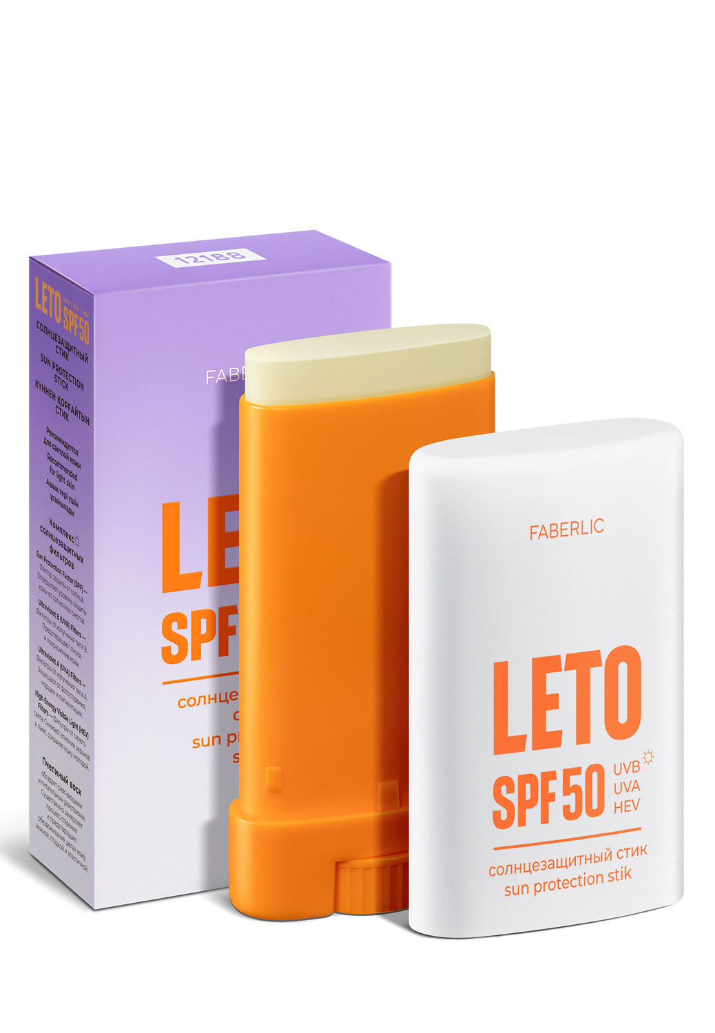 Солнцезащитный стик SPF 50 Leto (новинка)